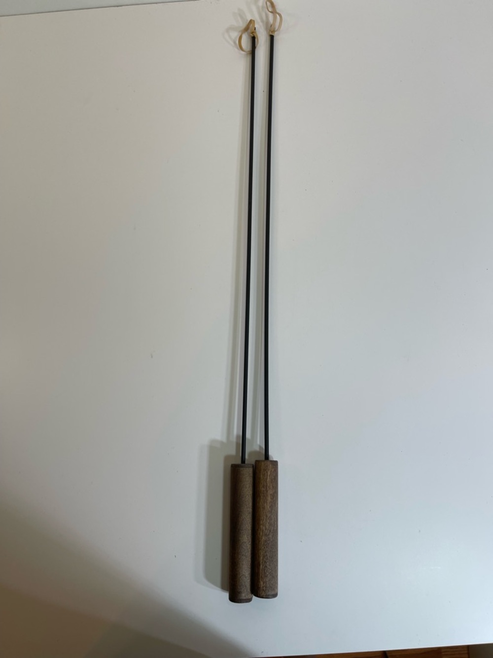 Professional Puppet Arm Control Rods 2 Pieces With Wood Handles